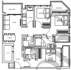 Mori (D14), Apartment #614177231